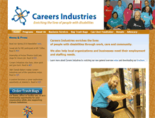 Tablet Screenshot of careersindustries.com